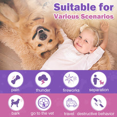 TTLXRL ingredients label for hemp calming chews highlighting natural botanicals