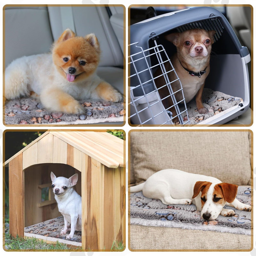 Tuanse bed pad in crates and carriers offers portable comfort during travel.