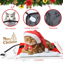 Tuanse pet pad timer display enables scheduled warming for routines.