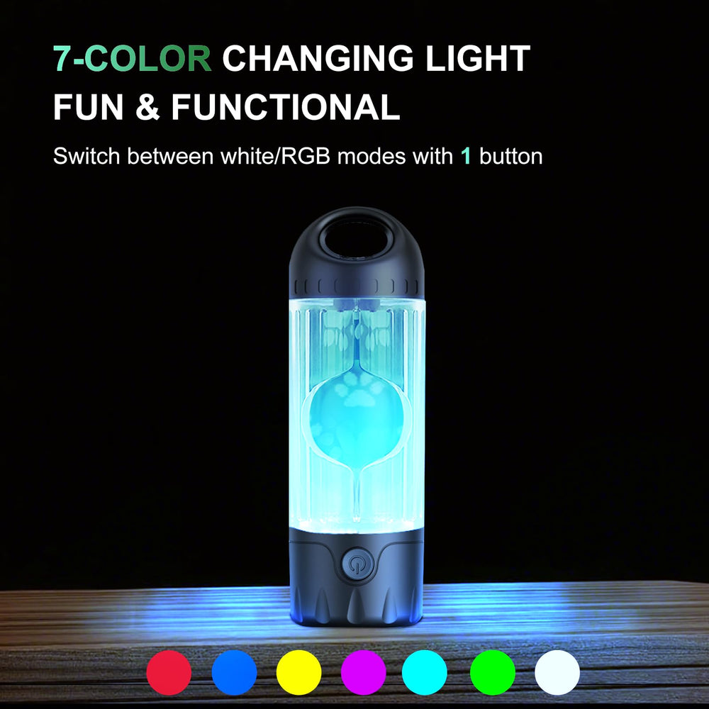 Tubasion USB-C fast charging powers the light for extended night use