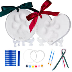 Kit de huellas de masa Tubuui para perros, ideal para conservar recuerdos.