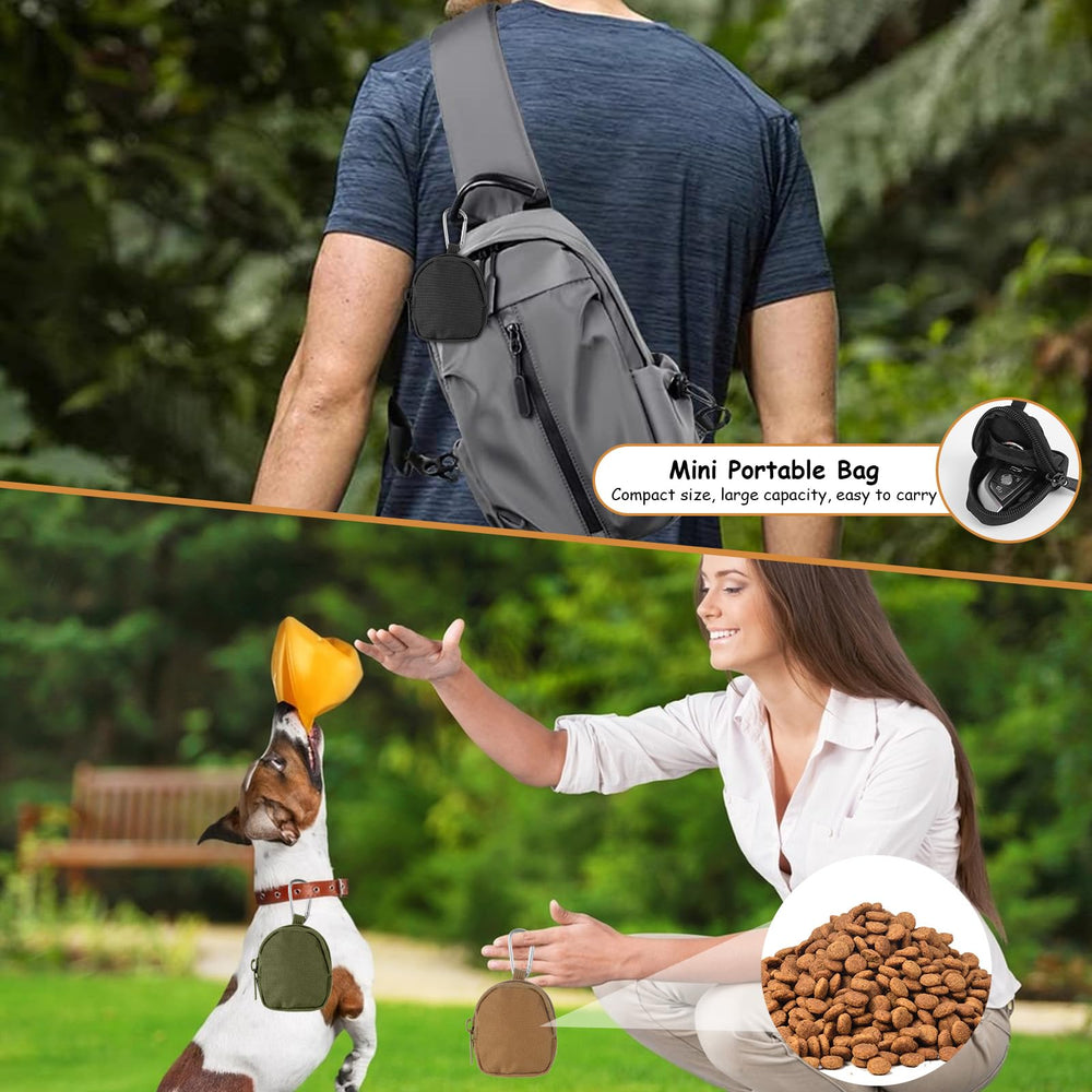 Tucnoeu compact portable pouch fits in a pocket for on-the-go training.