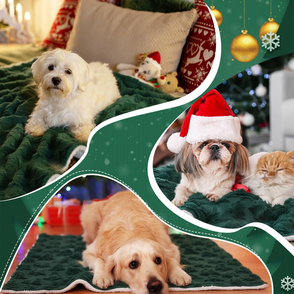 Tudomro machine-washable pet blanket for easy cleanup