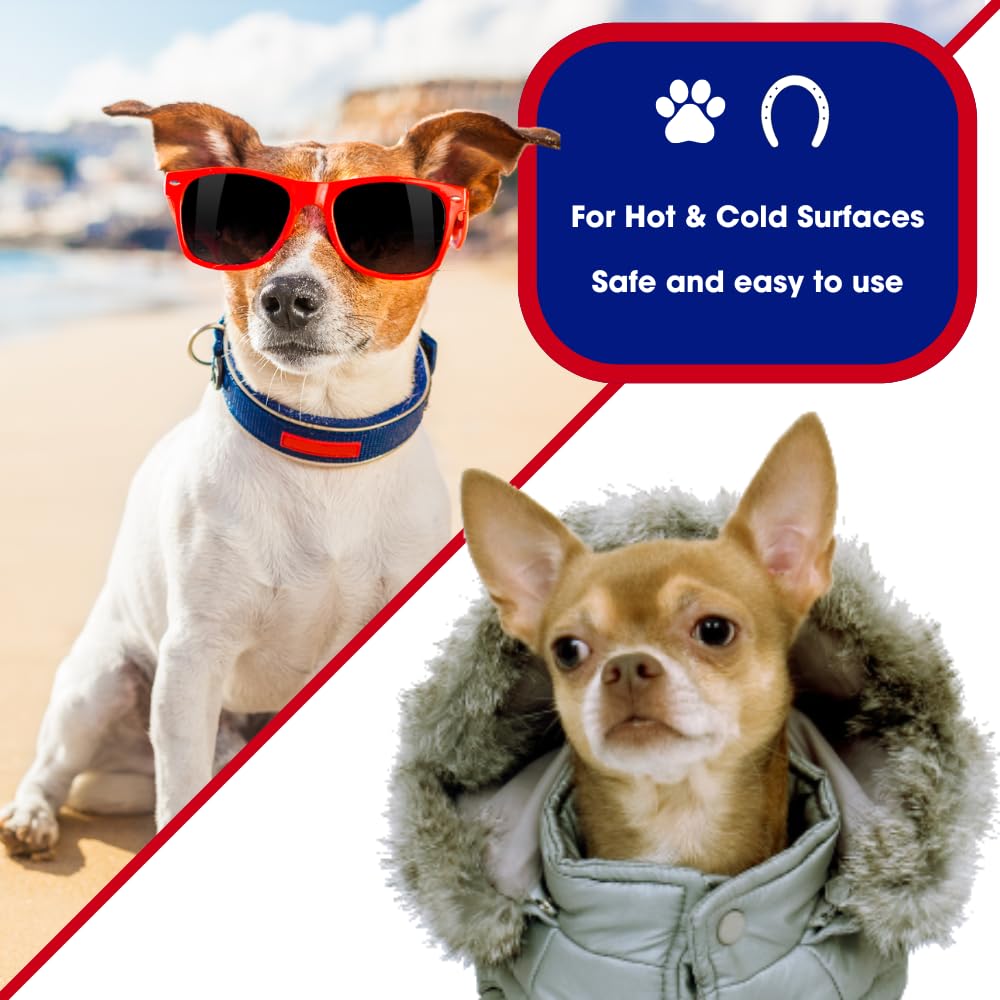 TUF-FOOT herbal balm for easy, everyday protection of dog paws and skin.