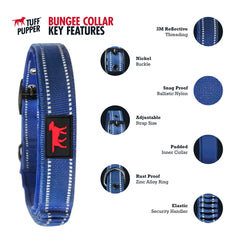 Tuff Pupper 3M reflective trim increases nighttime visibility for safer strolls.