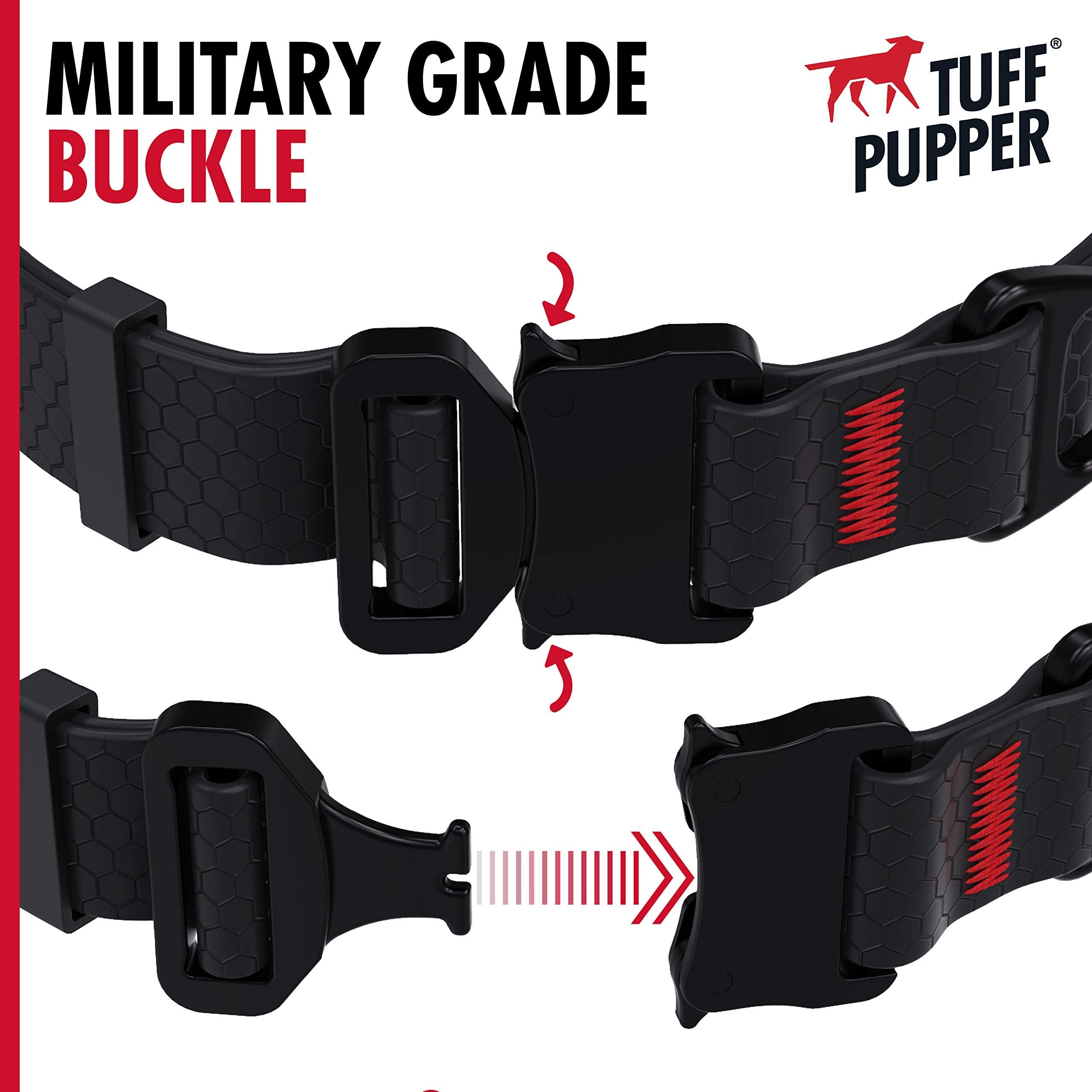 Tuff Pupper corrosion-resistant hardware resists wear and weather