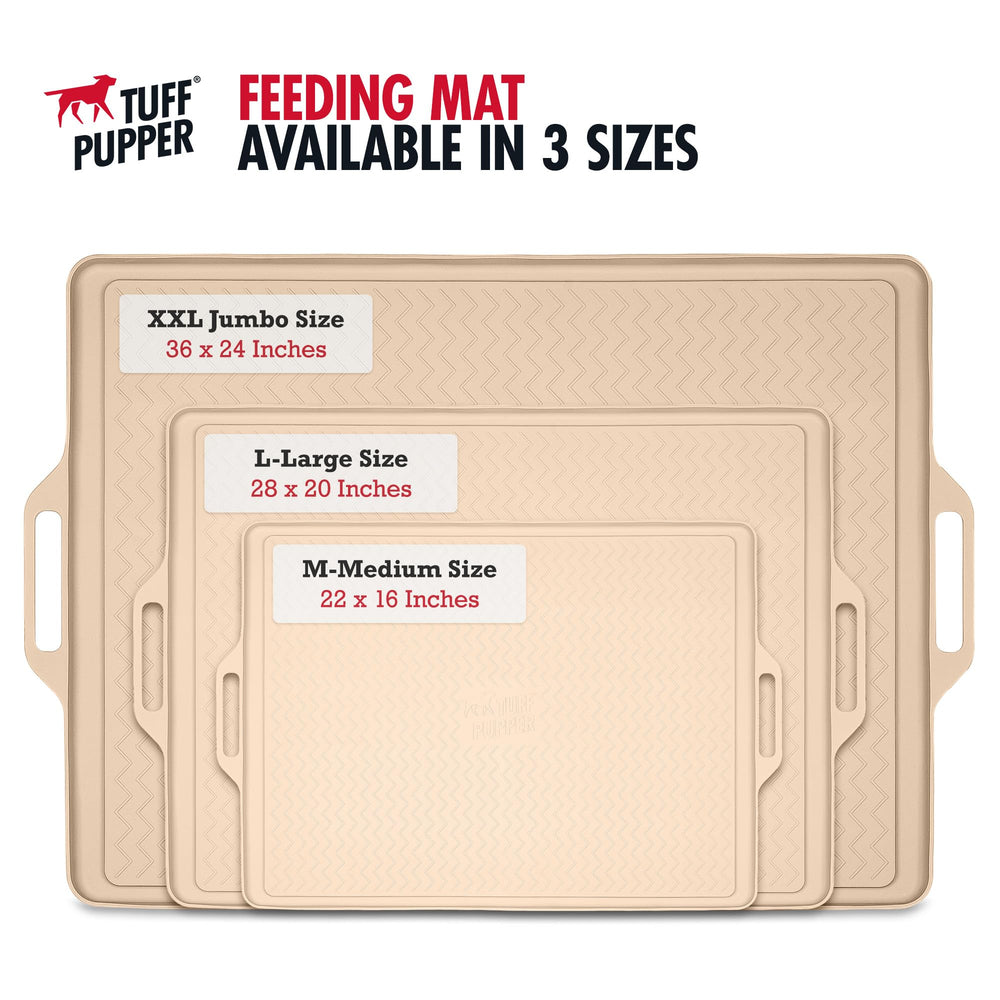 Tuff Pupper dishwasher-safe mat cleans thoroughly for busy households