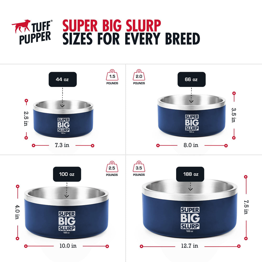 Tuff Pupper durable outdoor bowl resists weather and scratches