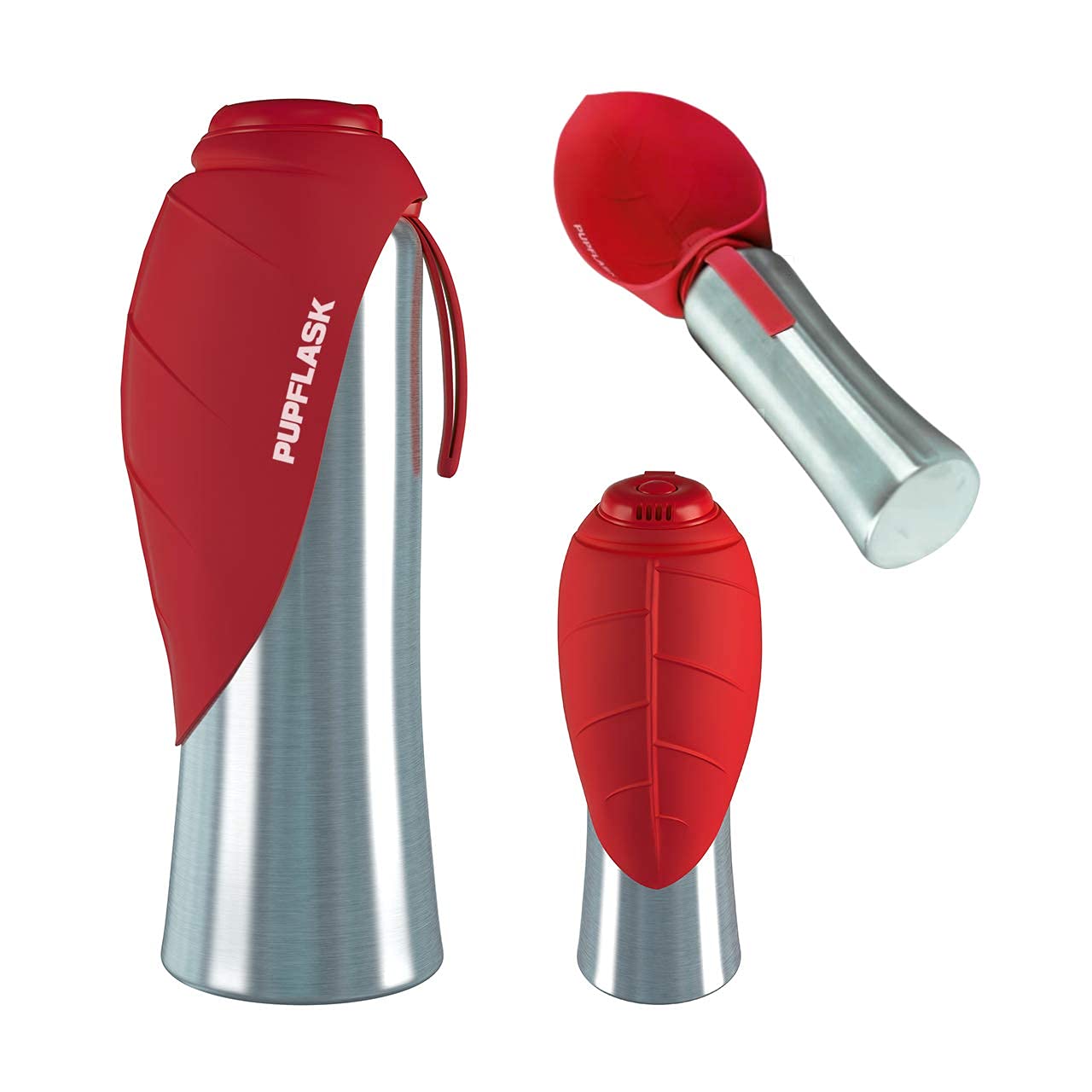 PupFlask 40oz hiking-use scenario showing long-lasting water supply