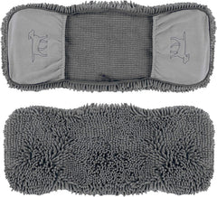 Tuff Pupper quick-dry towel with dual hand pockets aids secure grip during dry-down.