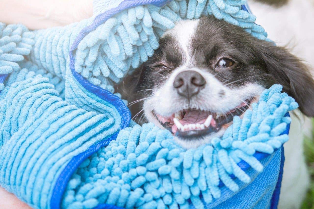 Tuff Pupper Quick Dry Towel ideal for indoor and outdoor use.