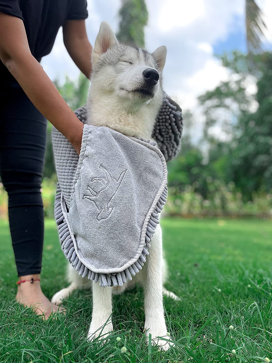 Tuff Pupper machine washable design simplifies cleanup after baths.