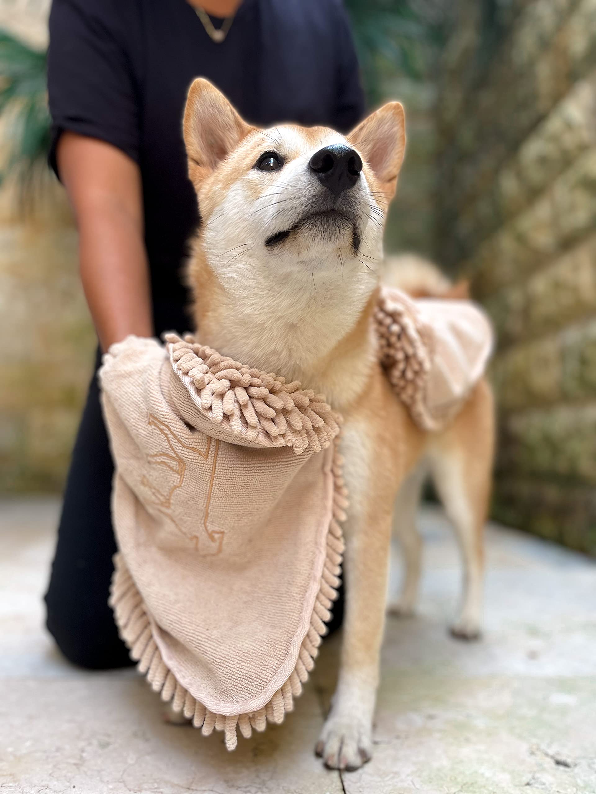 Tuff Pupper Quick Dry Towel odor resistance for fresh post-dry feel