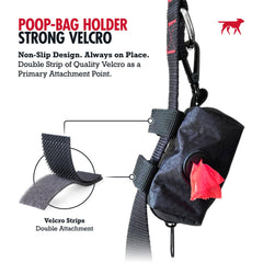 Tuff Pupper includes two rolls of leak-proof bags for multiple outings.