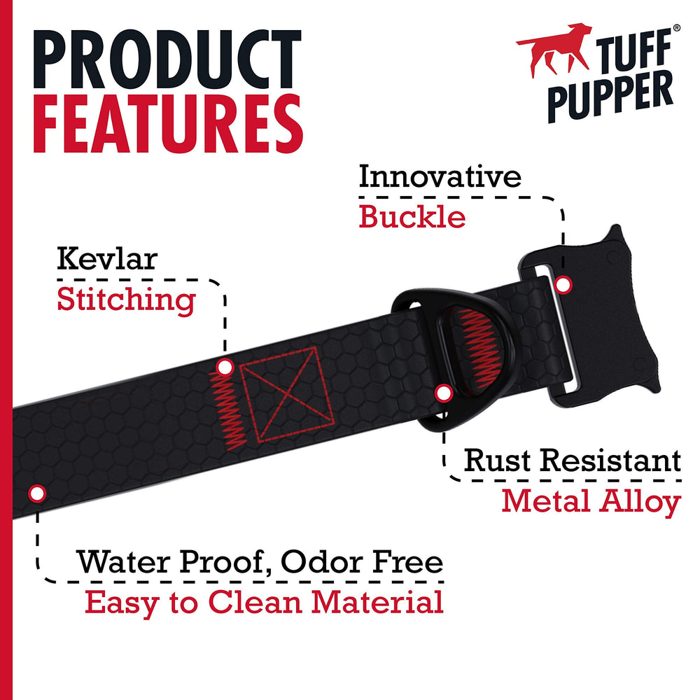 Tuff Pupper size guide helps choose the right neck fit