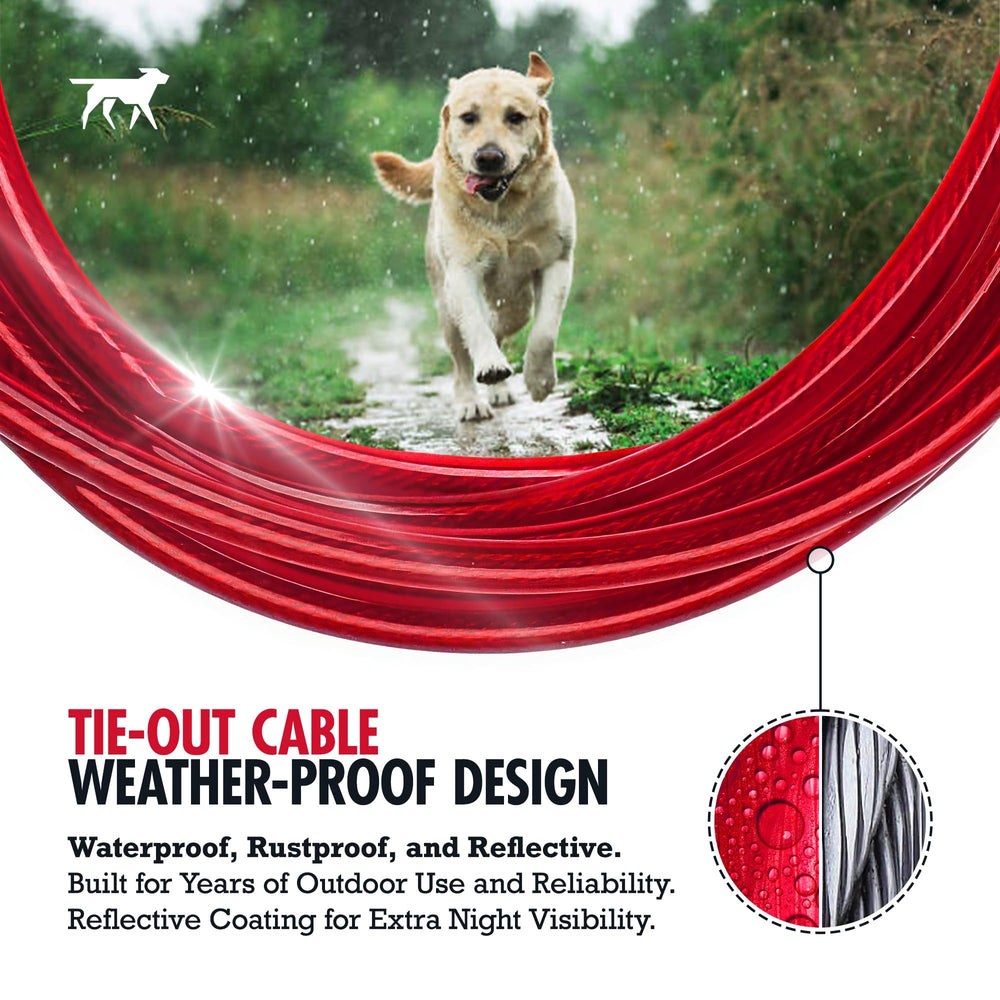 Tuff Pupper stainless steel hooks withstand strong pulls for confident control.