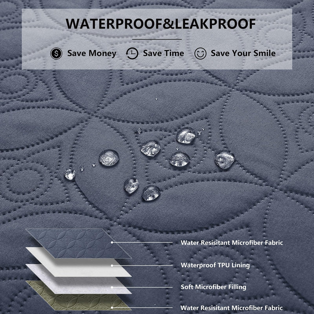 Tuffeel dog blanket showing reversible colors for versatile decor options.