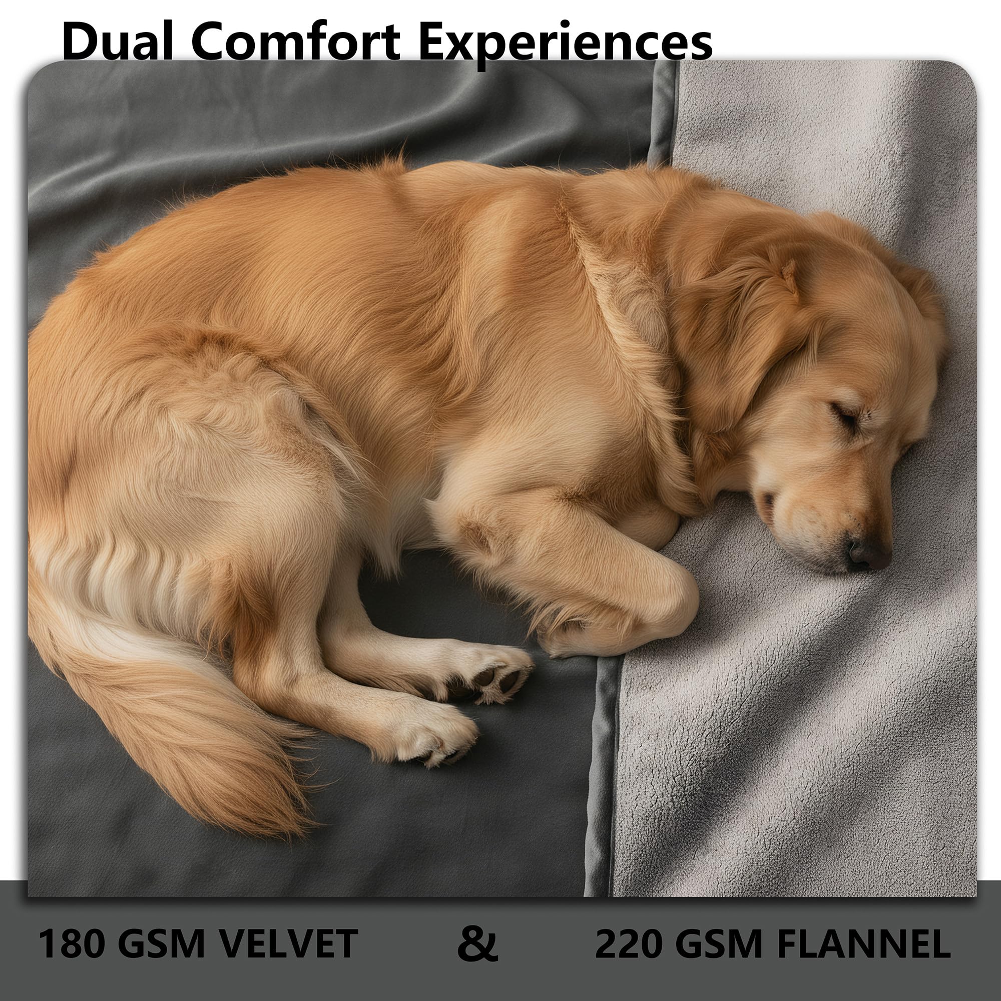 Tuffeel machine-wash friendly blanket being cleaned in cold water