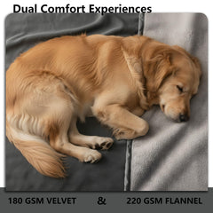 Tuffeel machine-wash friendly blanket being cleaned in cold water