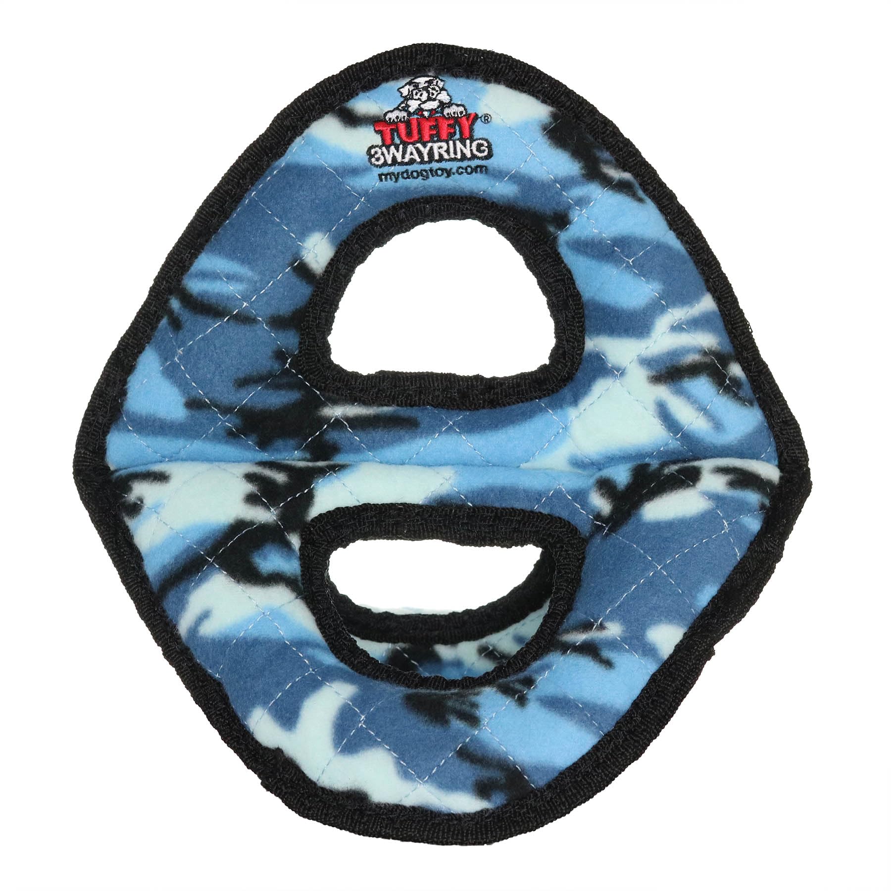 TUFFY ultimate 3Way Ring in camo blue for tug-friendly durable play