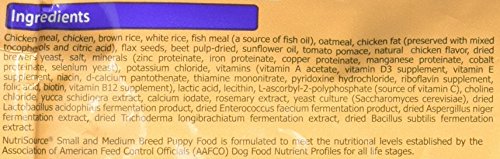 Tuffy's NutriSource ingredient closeup demonstrating wholesome nutrition for growing puppies.