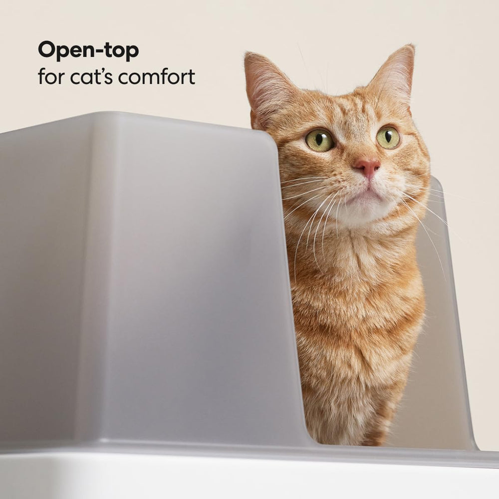 Tuft & Paw Cove built-in scoop enables quick daily cleanup.