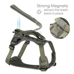 TUG Grab harness padded traffic leash keeps handling comfortable in crowds.