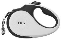 TUG XL 360-degree tangle-free tape extension for smooth, snag-free walks.