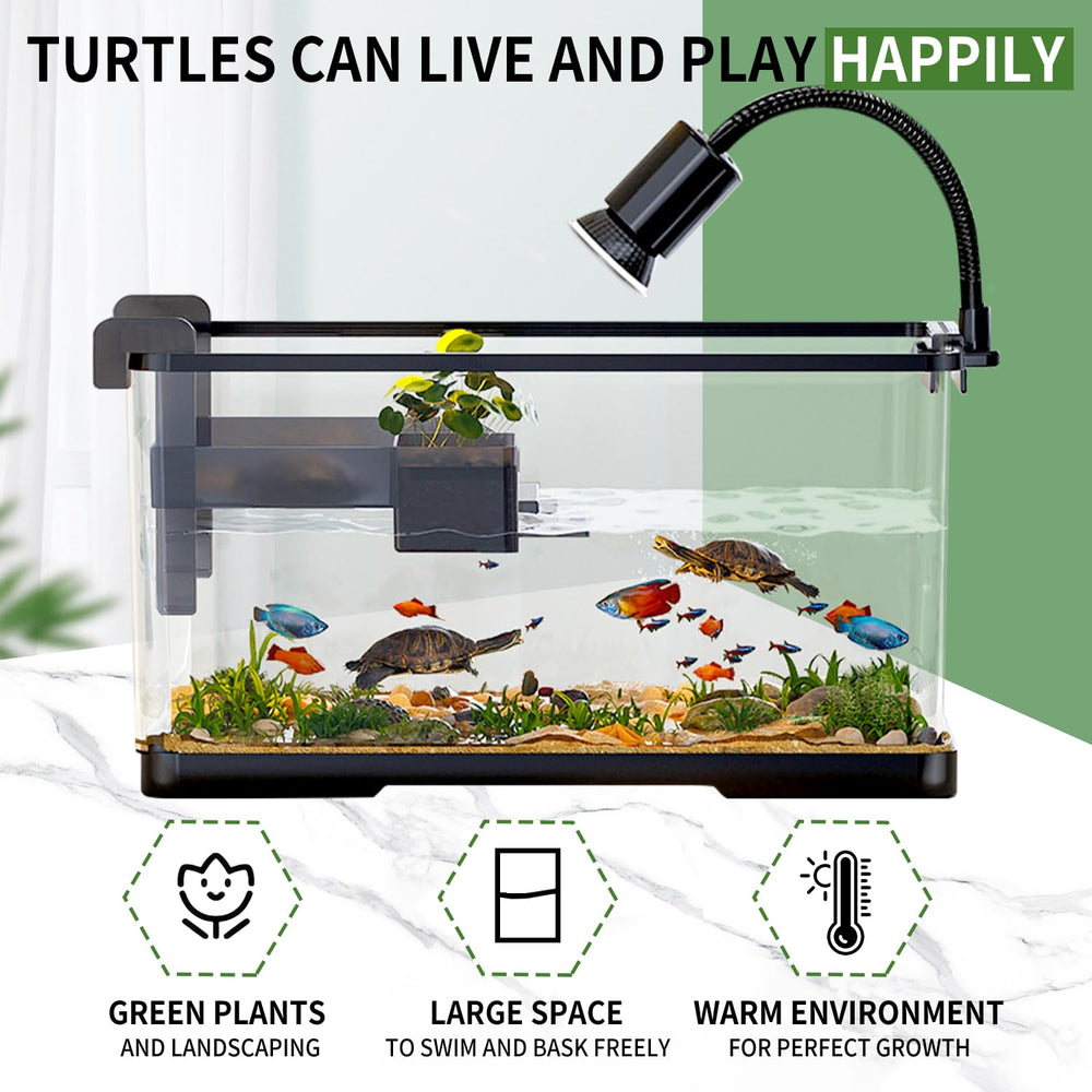 Tuhaoking turtle light bulb highlights activity and supports healthy day-night cycles.