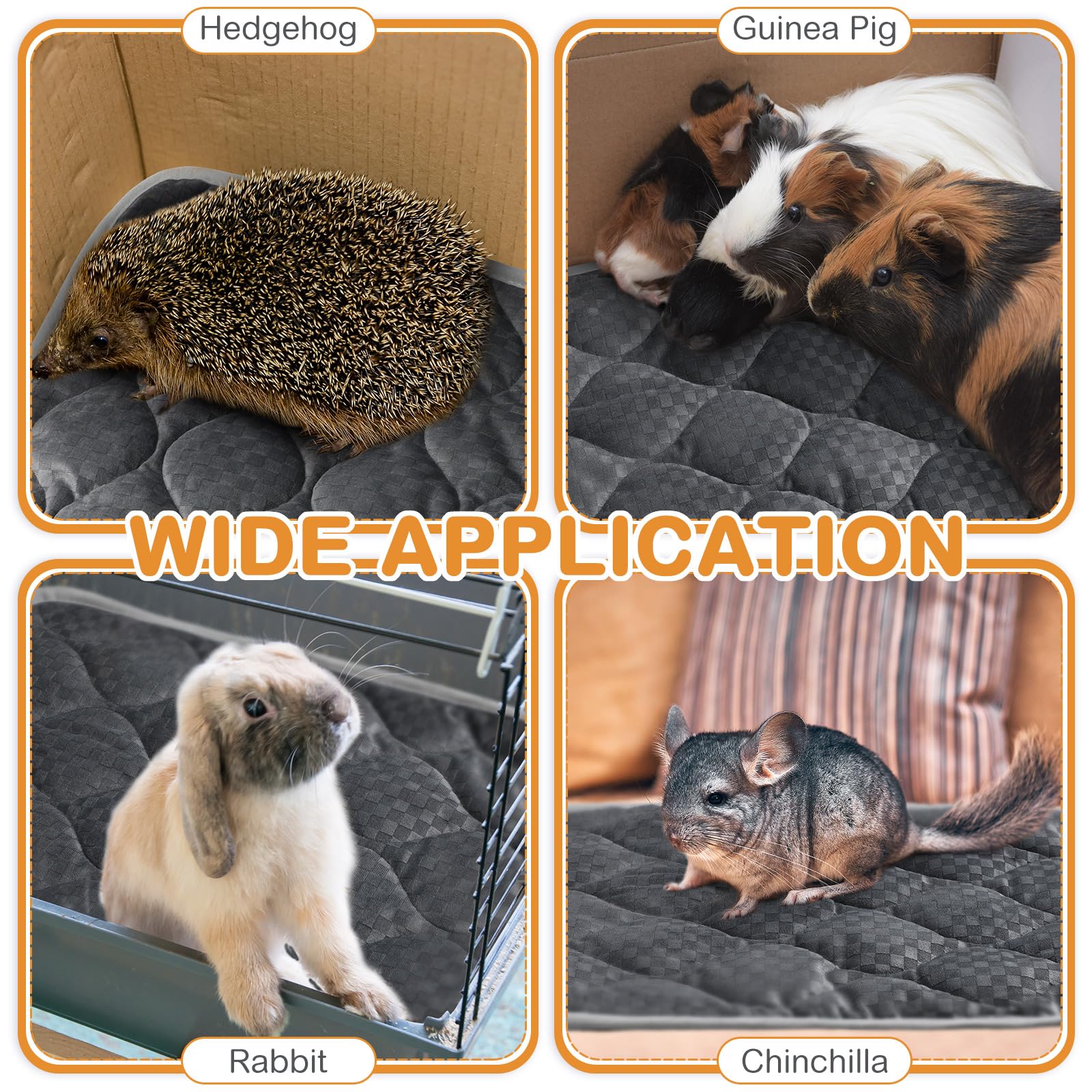 Tujoe self heating mat demonstrated on sofa for indoor comfort