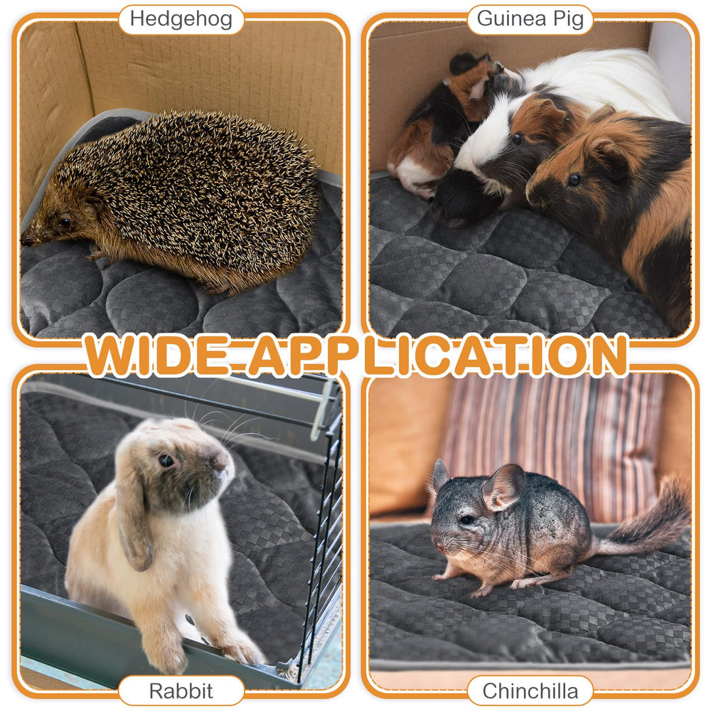 Tujoe self heating mat demonstrated on sofa for indoor comfort