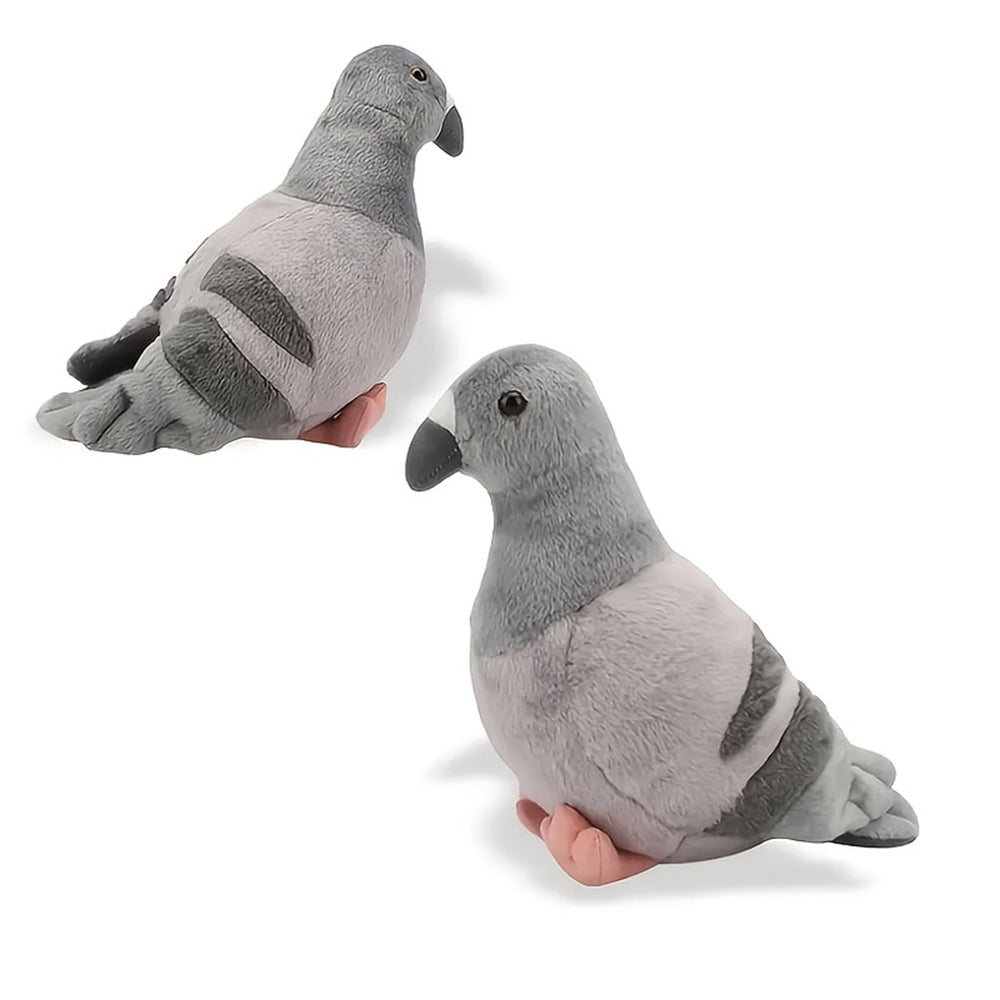 TUKVESZE Pigeon plush toy in action demonstrates safe, engaging play
