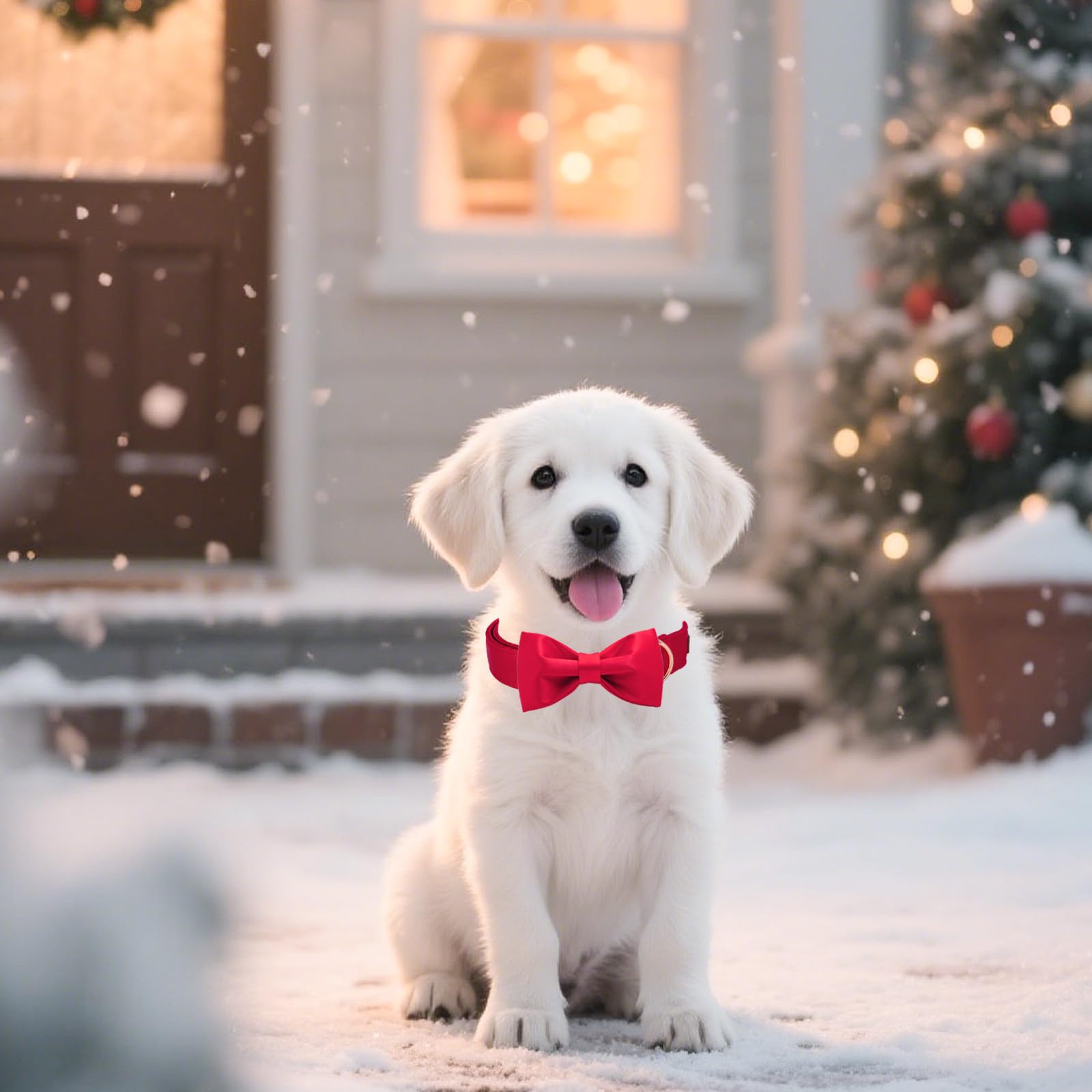 Tunkoo dog collar sizes guide showing adjustable length for proper fit.