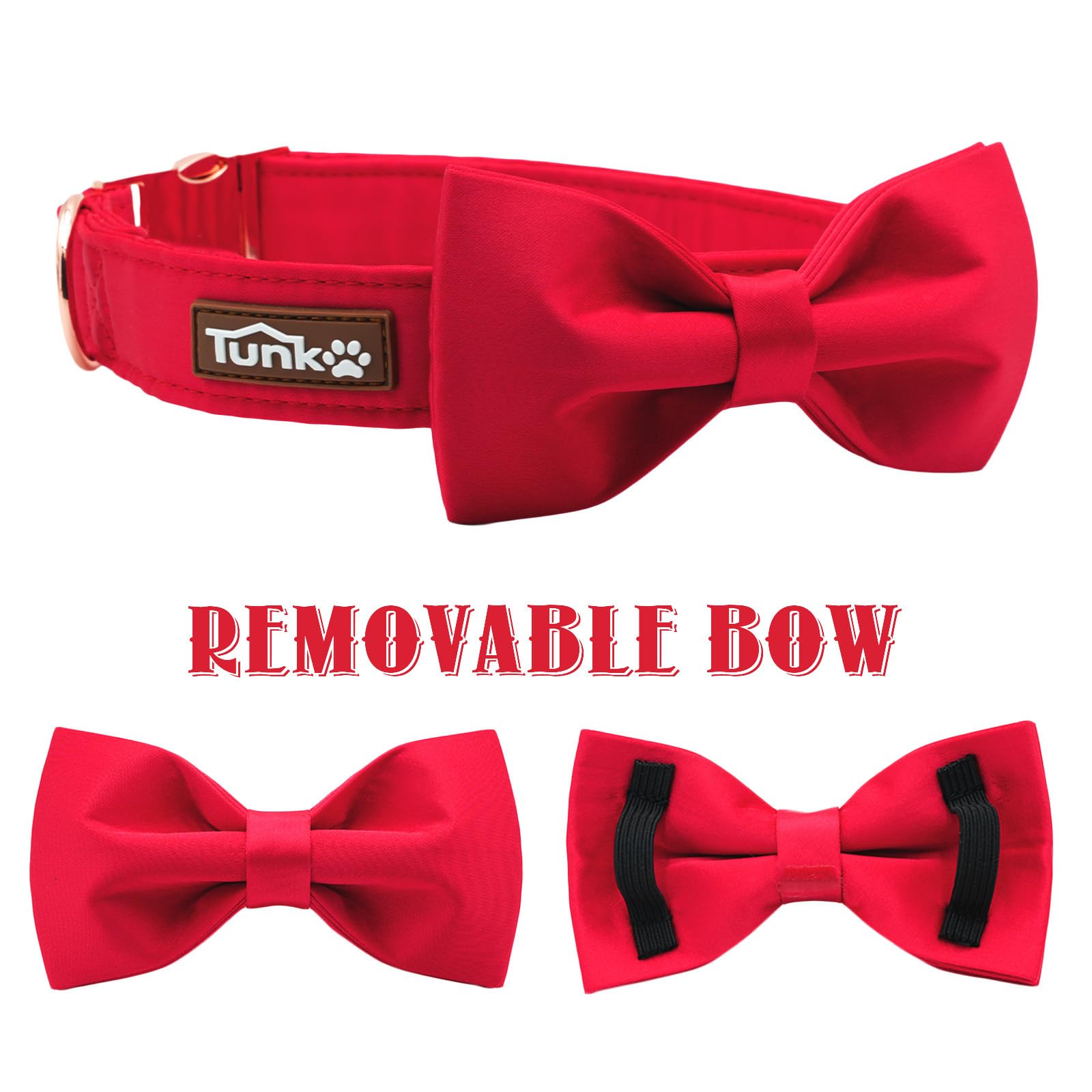 Tunkoo rose gold buckle closeup showcases durable hardware and elegant look.