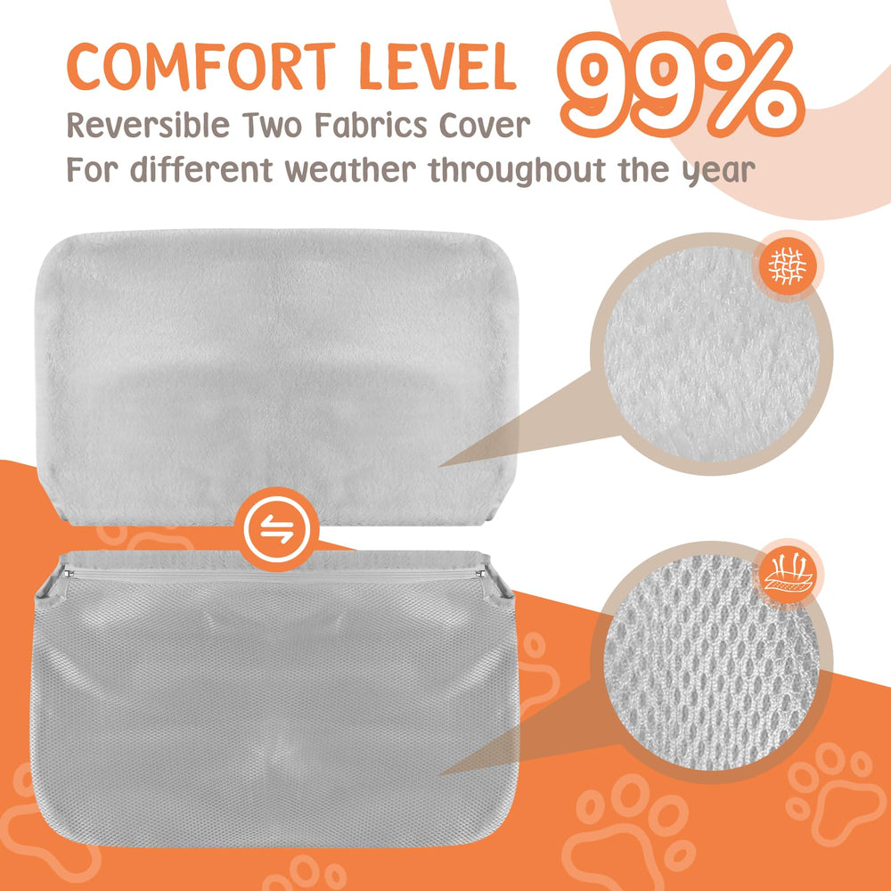 Turbosus cat-ear frame adds charm and stable sunbathing spot.