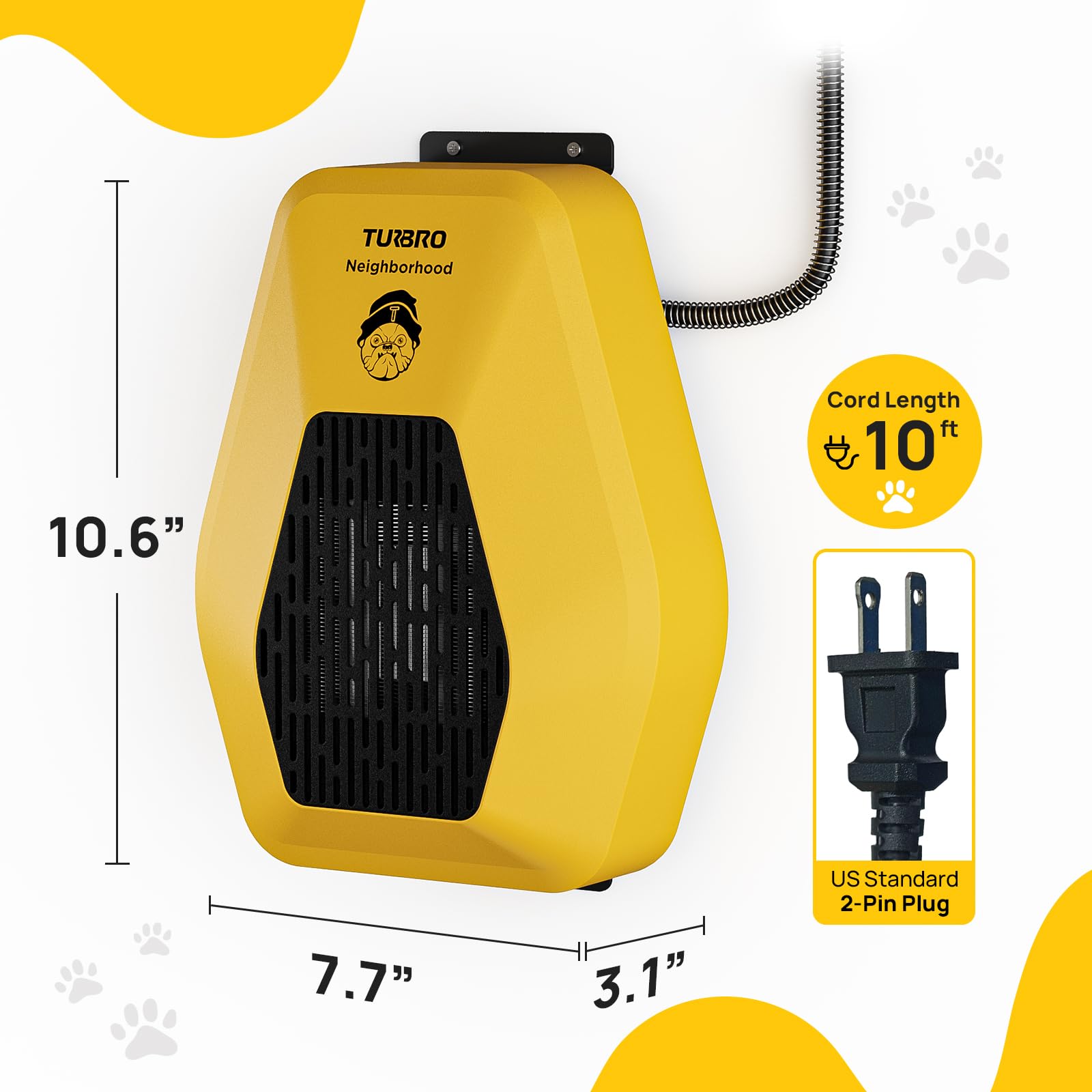 Turbro Neighborhood DH800A small-animal use in various cages and coops