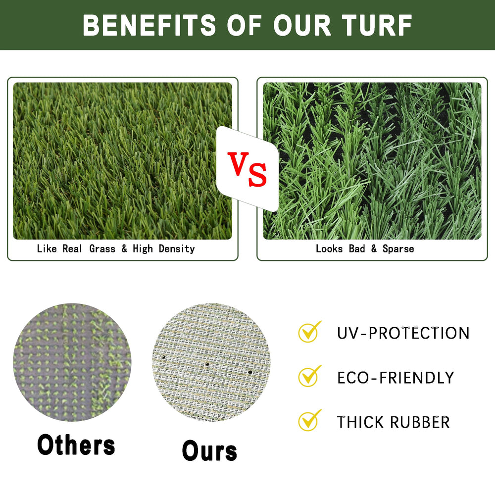 TURF XPRESS dog grass pad tray designed for puppies and seniors