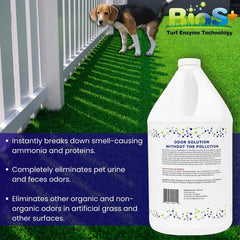 TurFresh outdoor yard coverage demonstrates effective odor control across turf and concrete