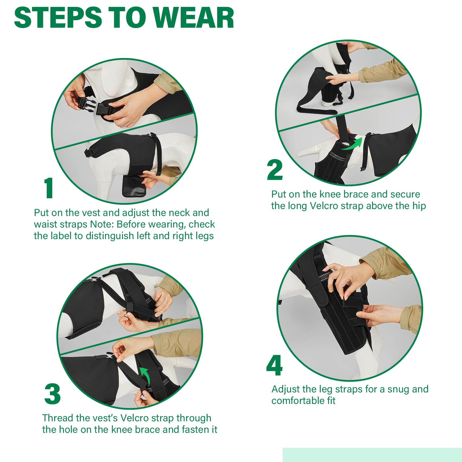 Turfson knee brace with metal stabilizers provides reinforced alignment