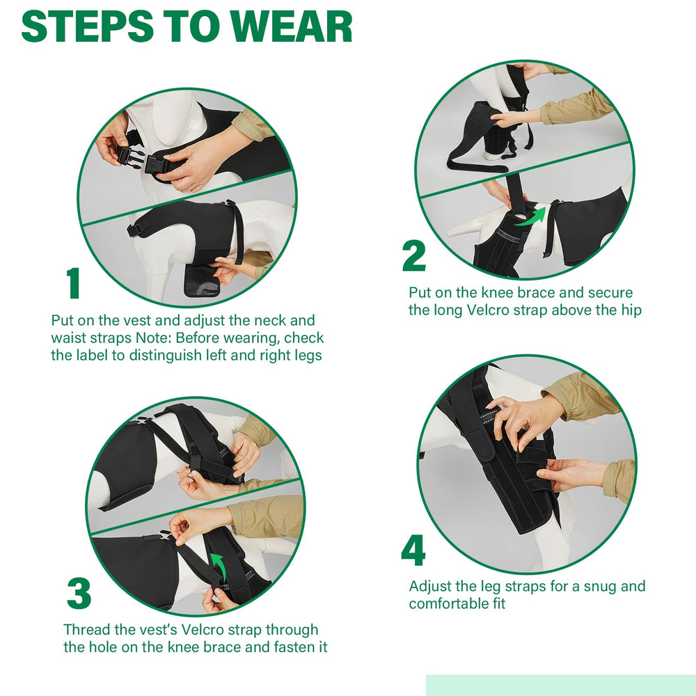 Turfson knee brace with metal stabilizers provides reinforced alignment