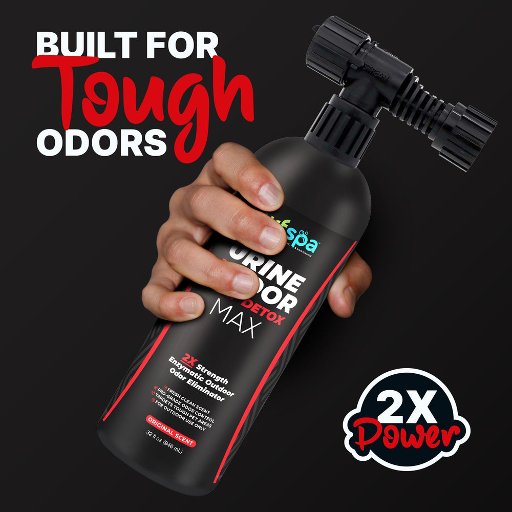 TurfSpa MAX on artificial grass shows deep cleaning with enzymes.