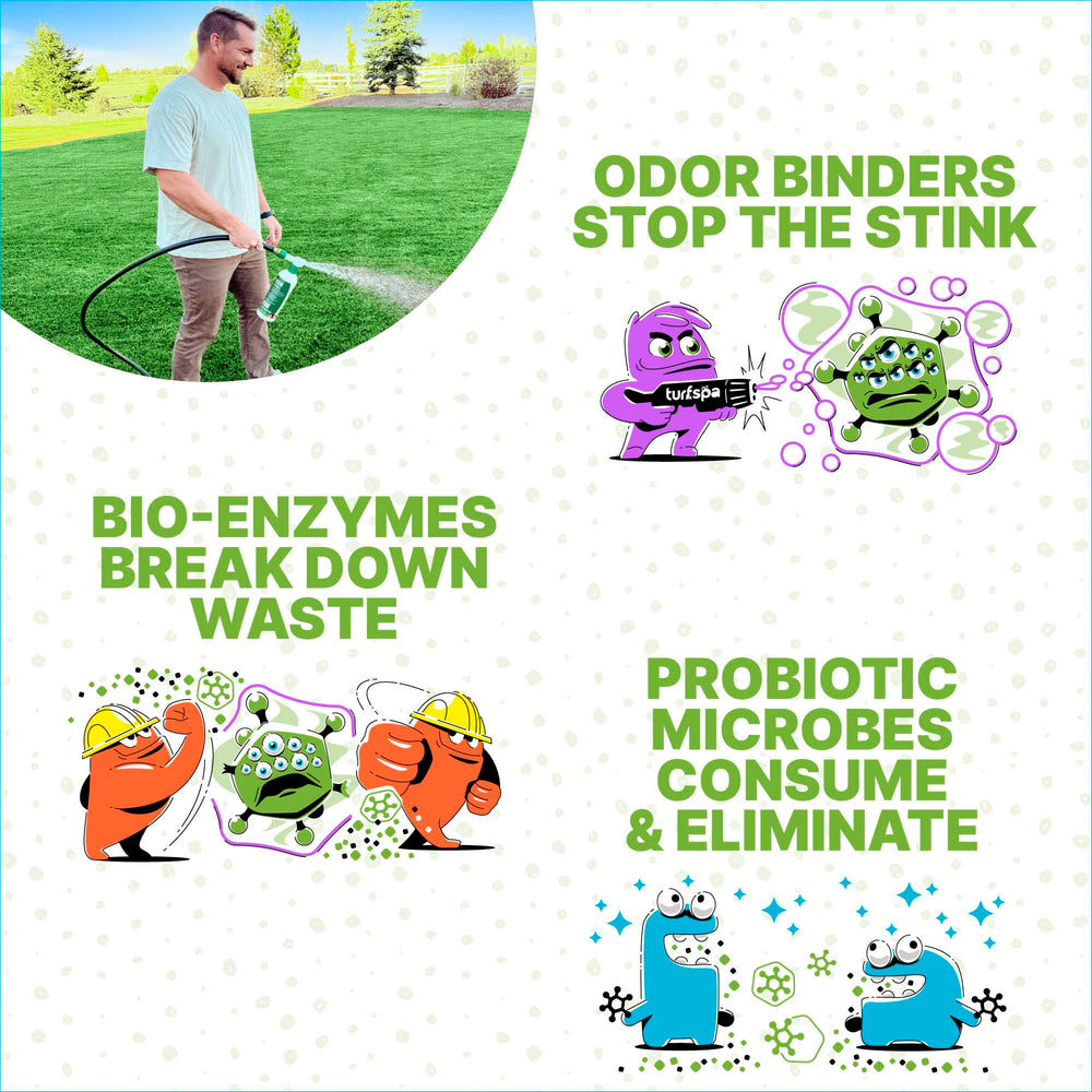 TurfSpa Turf Detox application-patio demonstrates clean outdoor surfaces