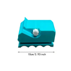 TUTHKOTH cutter shows ergonomic handle for comfortable, secure cardboard cutting.