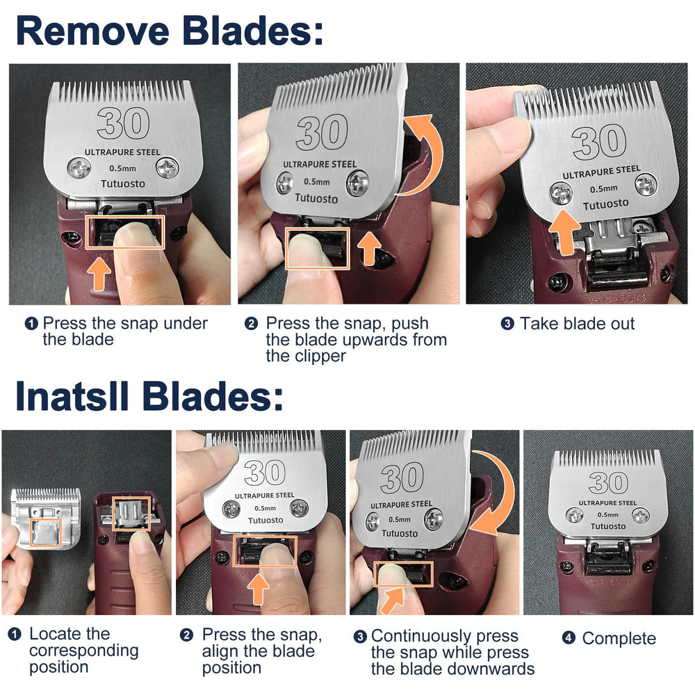 Tutuosto easy-clean blade resists rust and cleans after use