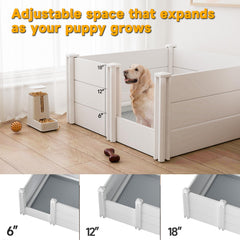 Tuxun whelping box adjustable door panel demonstrates mother access control