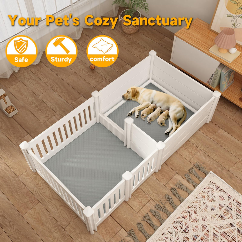 Tuxun whelping box is lightweight and easy to relocate