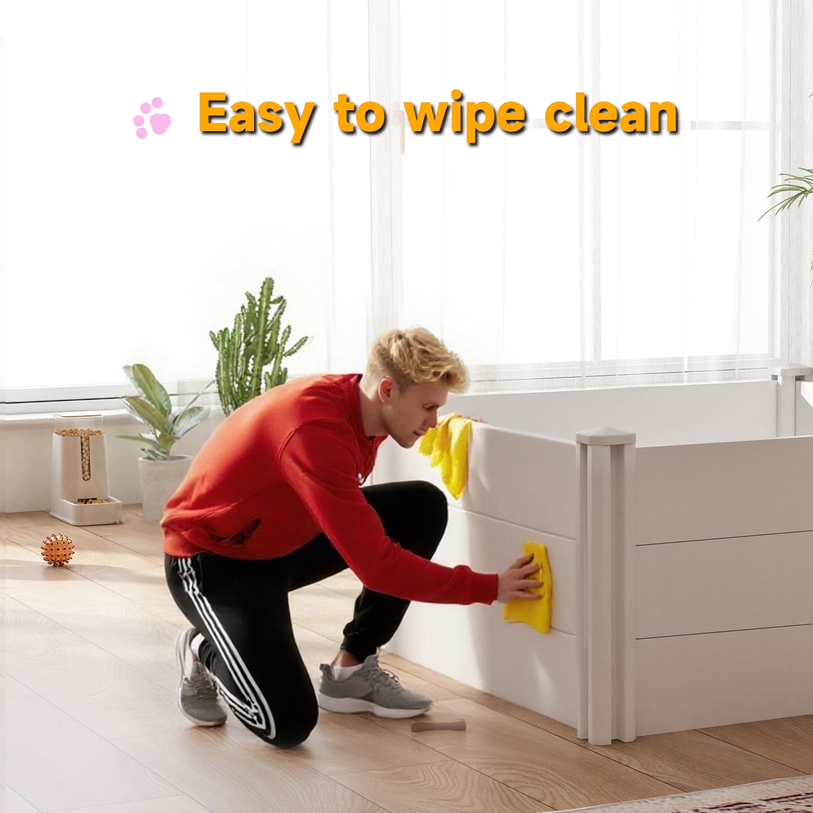 Tuxun whelping box includes pee pad for superior absorbency
