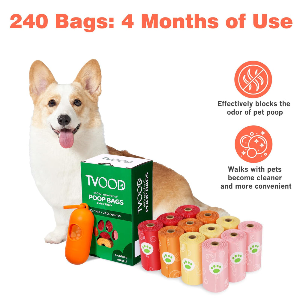 TVOOD 240-count pack offers a convenient all-in-one solution for busy owners.