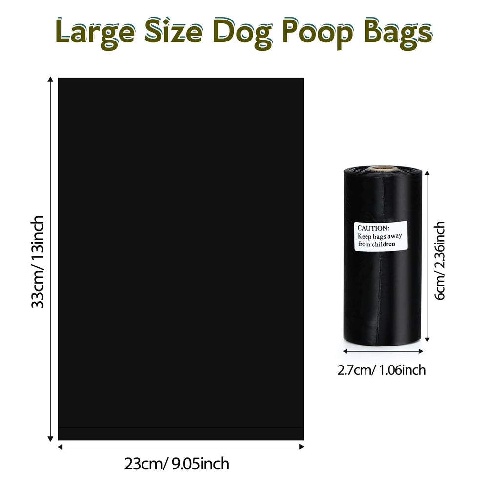 TVOOD unscented bags minimize odors while containing waste discreetly.