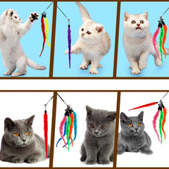 Tweruna cat worm toy realistic worm design captures attention with twisting lines